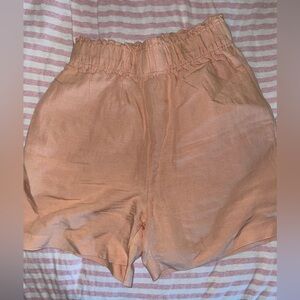H&M Linen Blend Shorts